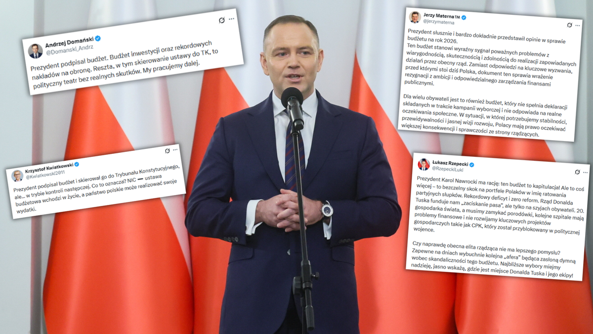 Politycy reagują na decyzję prezydenta. "Polityczny teatr", "Kapitulacja"