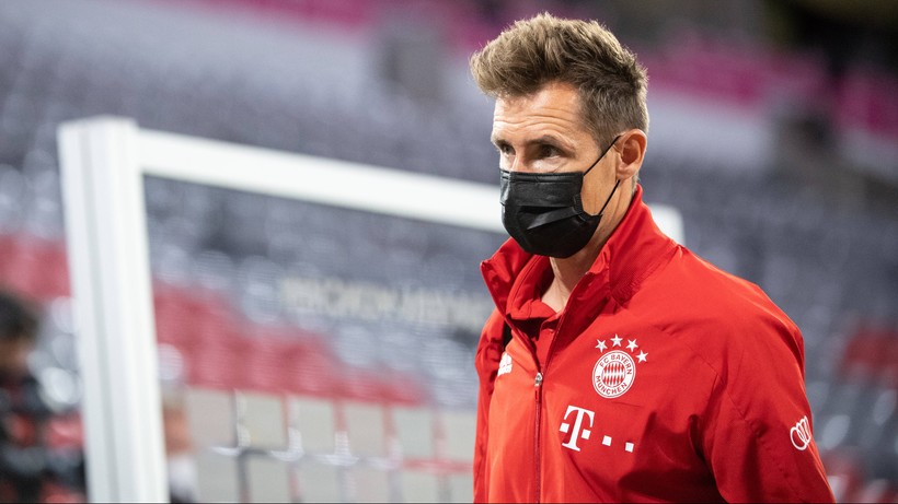 Miroslav Klose przezwyciężył zakrzepicę i chce zacząć samodzielną pracę trenerską