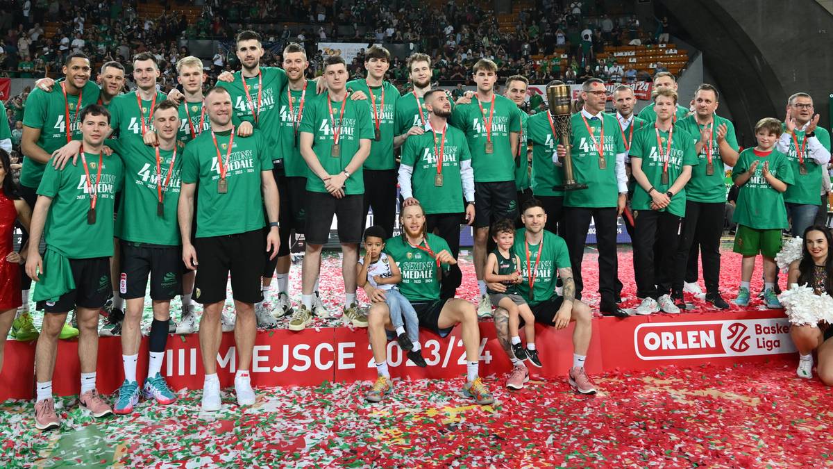 WKS Śląsk Wrocław brązowym medalistą ORLEN Basket Ligi