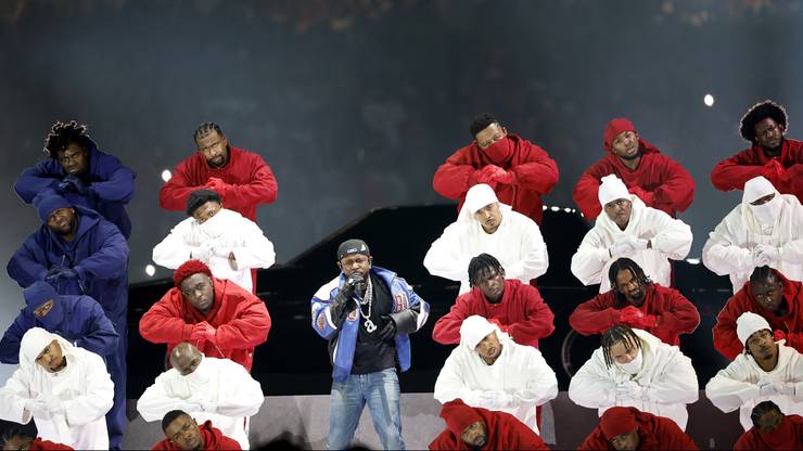 Kendrick Lamar wystąpił podczas Halftime Show