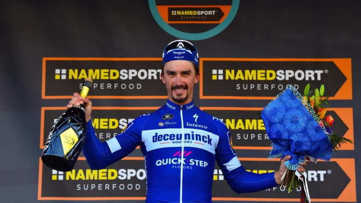 Tirreno-Adriatico: Alaphilippe wygrał drugi etap, Van Avermaet z CCC tuż za nim