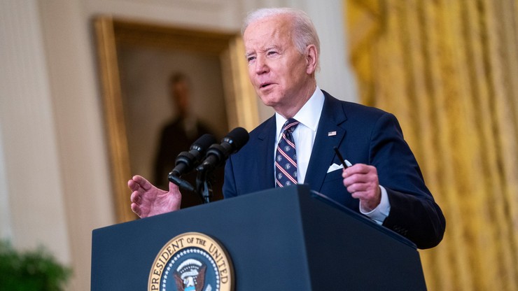 USA. Prezydent Joe Biden ogłosił nowe sankcje na Rosję. Dotyczą spółki Nord Stream 2