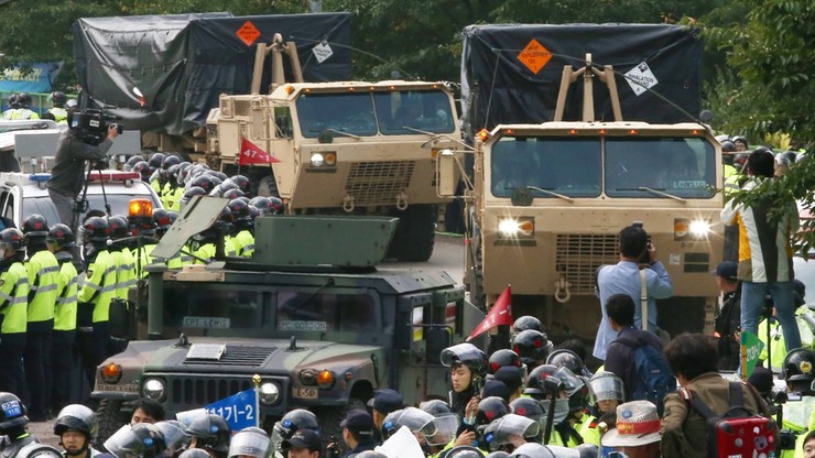 Korea Płd.: kilkudziesięciu rannych w protestach przeciwko instalacji THAAD