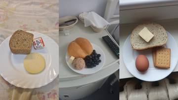 Przegląd szpitalnych posiłków. Zdjęcia z różnych części Polski