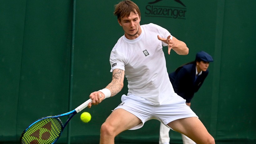 Wimbledon: Alexander Bublik - Marton Fucsovics. Łatwe zwycięstwo Kazacha