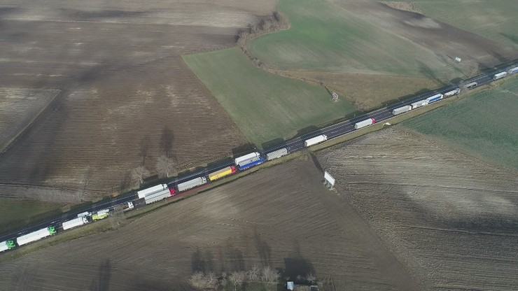 Gigantyczne korki na przejściach granicznych z Ukrainą. Padły rekordy