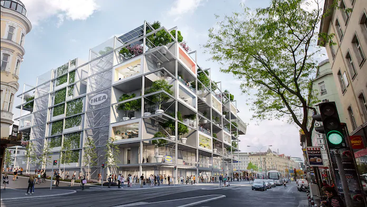 Zamiast parkingu... drzewa. IKEA stawia na ekologię