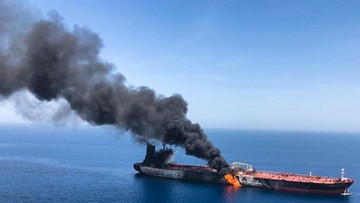 Atak na dwa tankowce w Zatoce Omańskiej