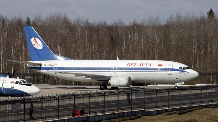 Białoruskie MSZ o francuskim zakazie dla samolotu Belavia: to powietrzne piractwo
