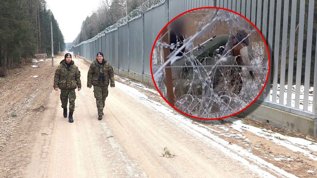 Granica polsko-białoruska. Migrantów dostarczają służby. Straż Graniczna pokazała nagranie