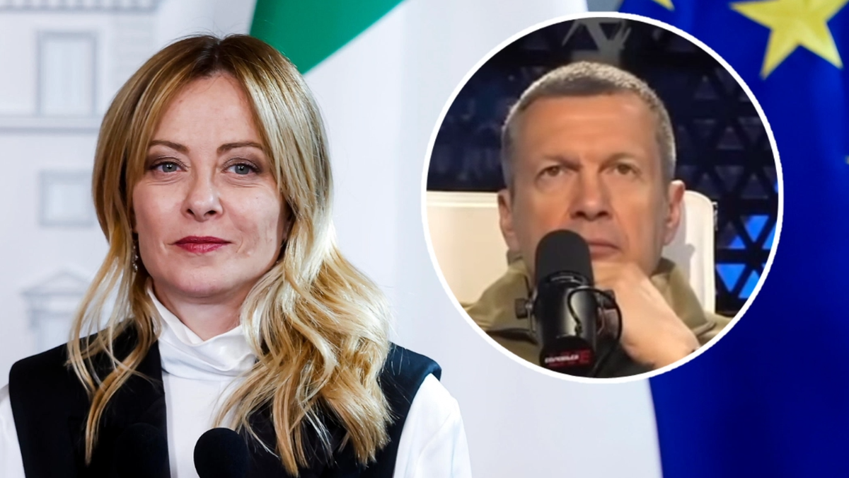Kremlowski propagandysta obrzucił obelgami Meloni. Jest reakcja Włoch