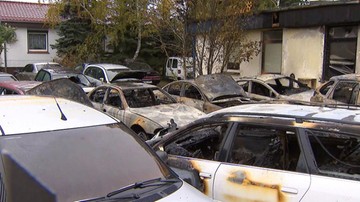 11 samochodów spłonęło w Poznaniu