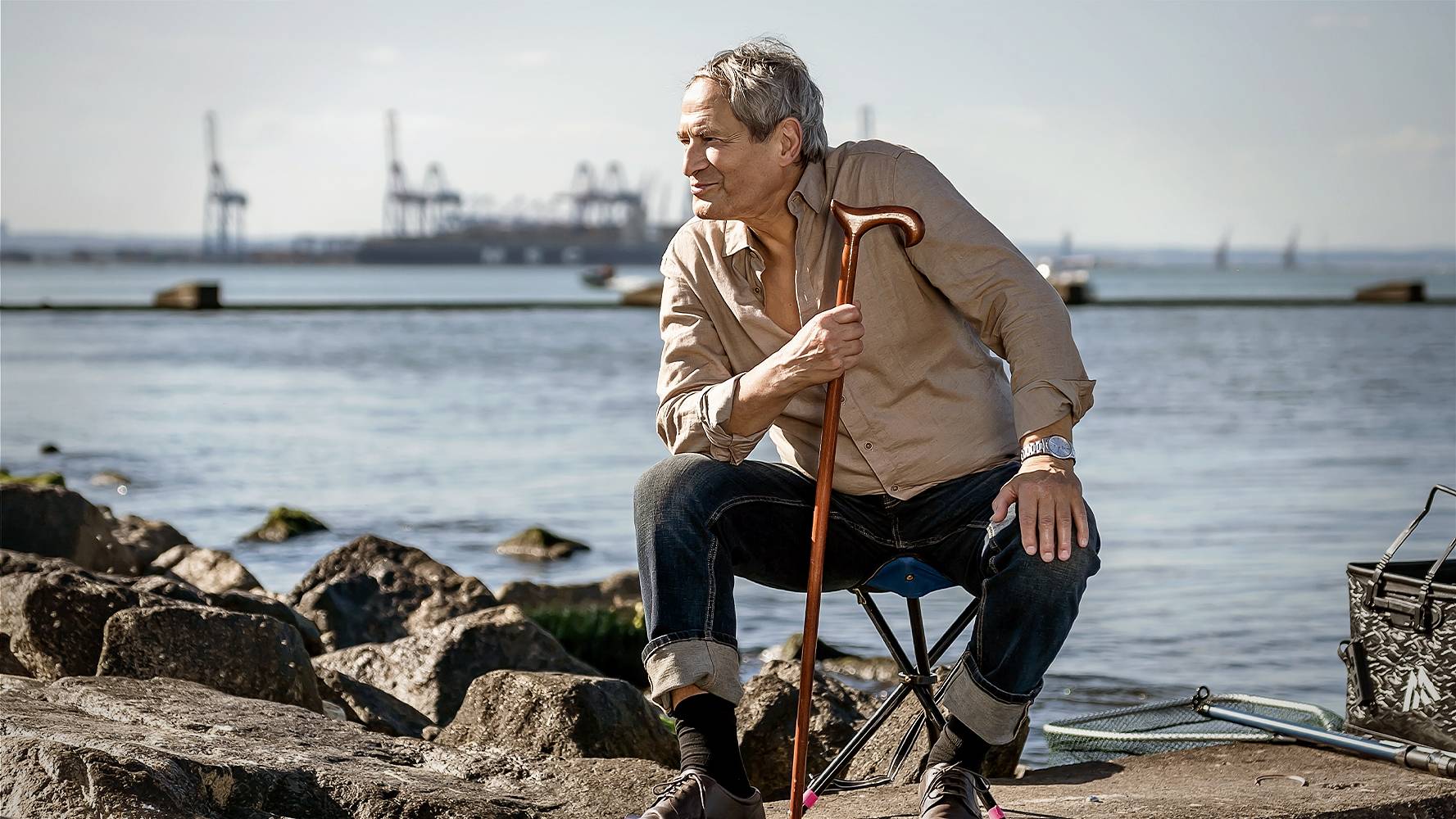 Sprawiedliwi. Trójmiasto: Jerzy Zelnik lubi być zaskakiwany - tv4.pl