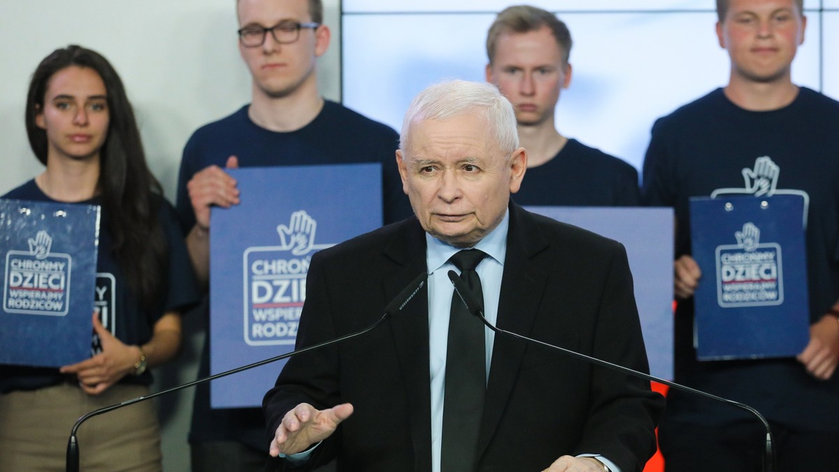 Kaczyński o ustawie zapobiegającej "seksualizacji dzieci". Tusk komentuje
