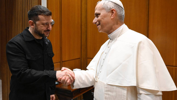 Papież spotkał się z Zełenskim. 