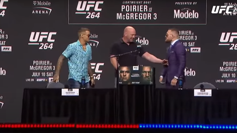 UFC 264: Conor McGregor do Dustina Poiriera: Będziesz chodził jak pies i pójdziesz spać