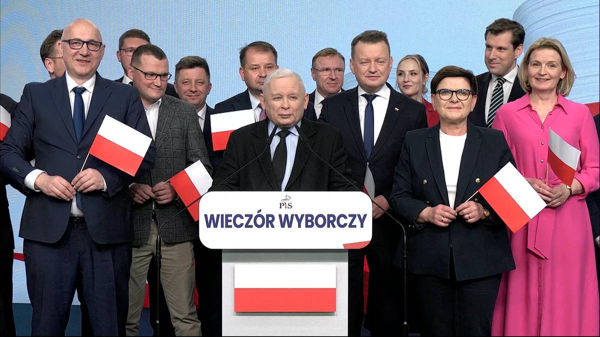 Jarosław Kaczyński po wyborach: Wiadomość o mojej śmierci jest przedwczesna