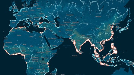 14.08.2021 09:00 Najdokładniejsza w historii mapa zanieczyszczenia światowych rzek ujawnia coś potwornego