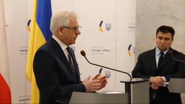 Czaputowicz w Kijowie: Polska uznaje za niezbędne wzmocnienie sankcji wobec Rosji