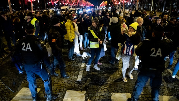 Francja: podczas protestu "żółtych kamizelek" w wypadku zginął kierowca