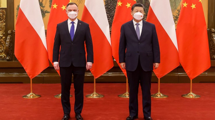 Pekin. Andrzej Duda spotkał się z Xi Jinpingiem