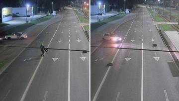 Zastawił "śmiertelną pułapkę" na kierowców. Sam zgłosił się na komisariat