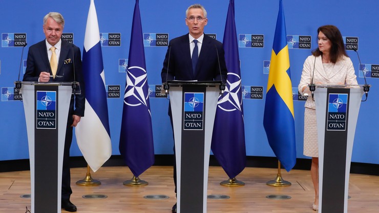 Akcesja Finlandii i Szwecji do NATO. Podpisano protokoły akcesyjne