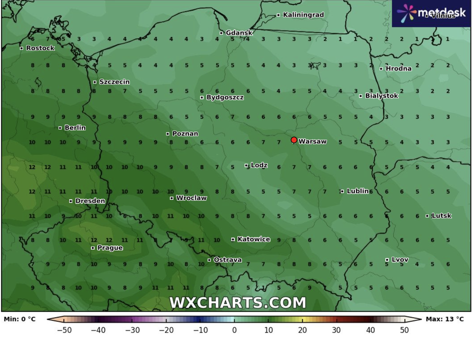 Pogoda 5.02 - temperatura