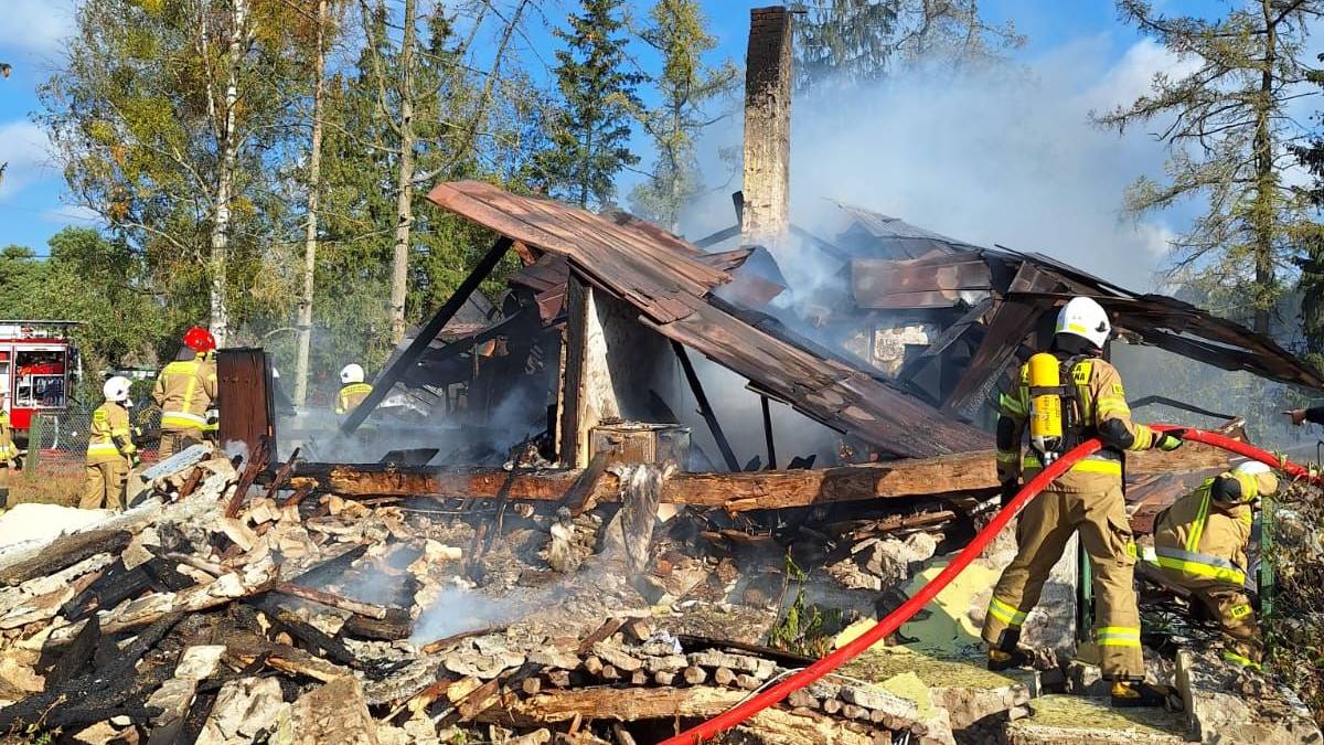 W wyniku eksplozji gazu pod Grajewem zginęła jedna osoba