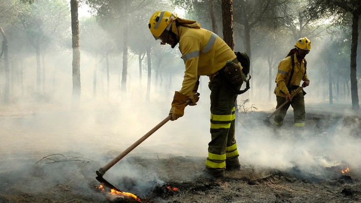 MSZ: nikt z Polaków nie ucierpiał w związku z pożarem w Hiszpanii
