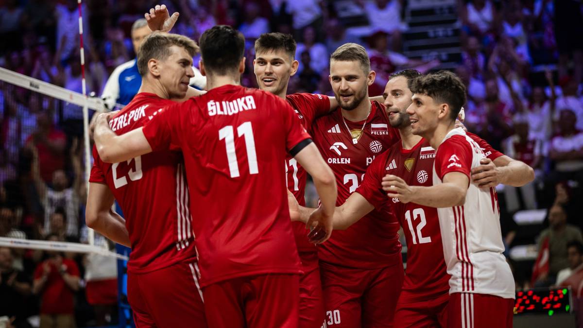 Poland – Canada.  Live coverage and live results of the Volleyball Nations League 05/23