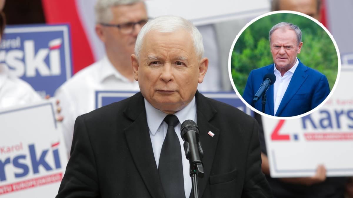 Jarosław Kaczyński apeluje do premiera. "Panie Tusk proszę przeprosić"