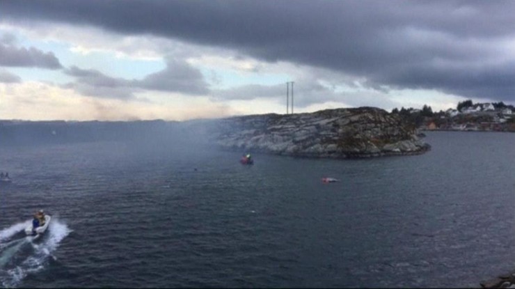Katastrofa śmigłowca w Norwegii. Zginęło 13 osób