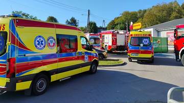 Ewakuacja Biedronki pod Częstochową. Możliwe zatrucie gazem