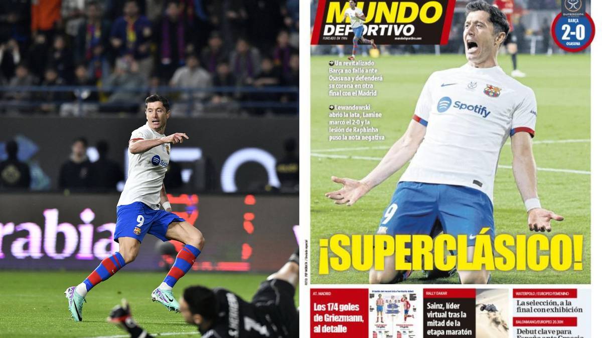 De cero a heroe.  La prensa española vuelve a valorar a Lewandowski
