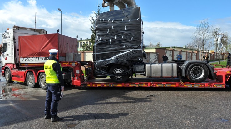 Ciężarówka użyta w zamachu w Berlinie przywieziona do  Polski