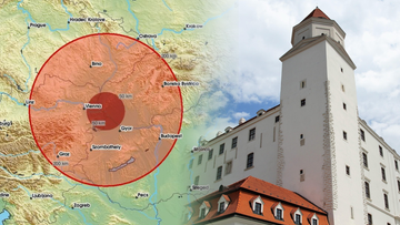 Trzęsienie ziemi na Słowacji. Wstrząsy były odczuwalne w Bratysławie