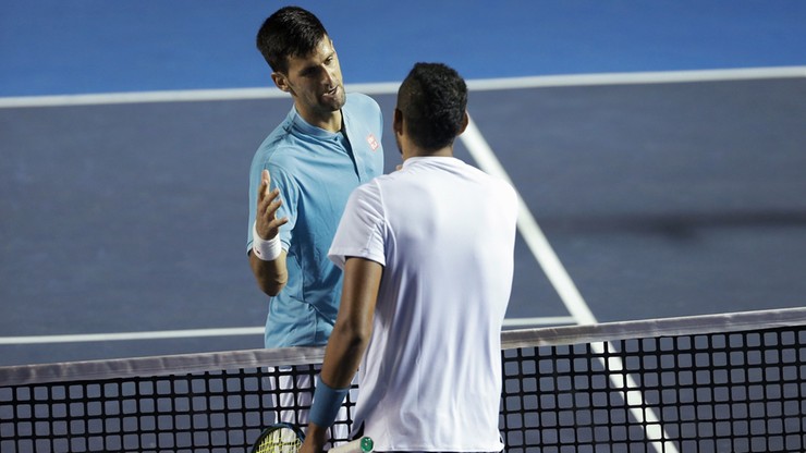 ATP Acapulco: Przegrana Djokovica ze świetnie serwującym Kyrgiosem