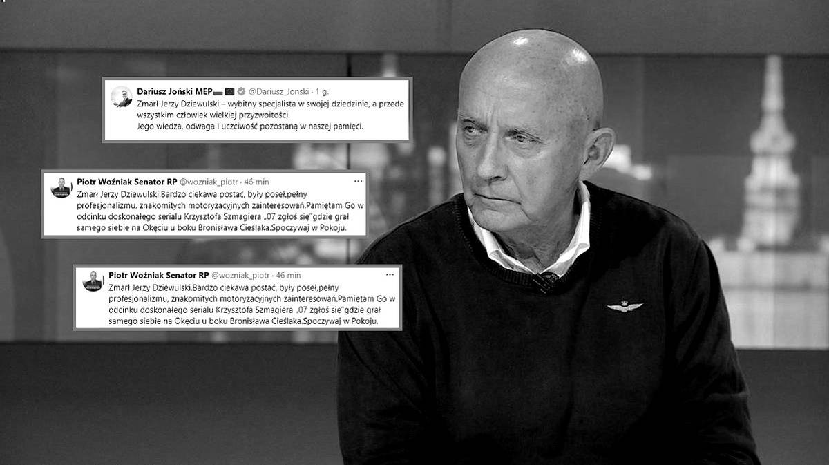 "Człowiek wielkiej przyzwoitości". Politycy żegnają Jerzego Dziewulskiego
