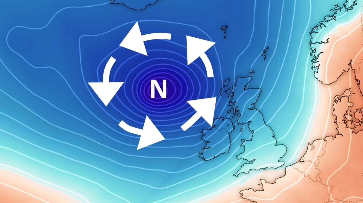 Nadciąga głęboki niż. Fot. zoom.earth