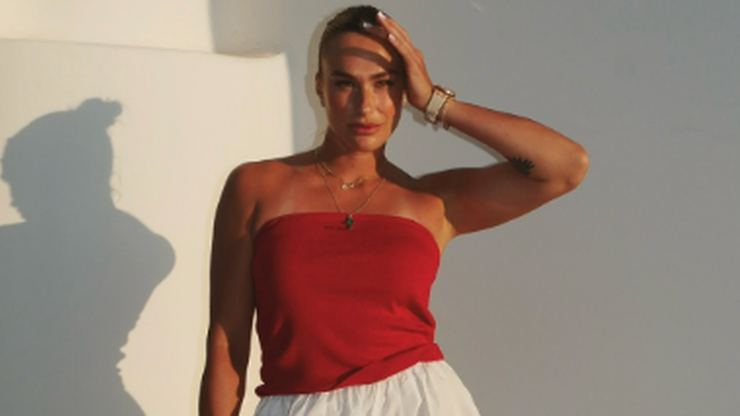 Aryna Sabalenka na wakacjach