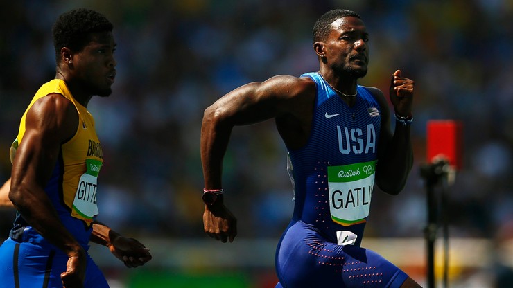 Gatlin najszybszy na 100 m na mistrzostwach USA