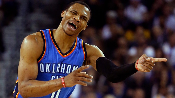 NBA: "Triple-double" Westbrooka nie uchroniło Thunder od porażki