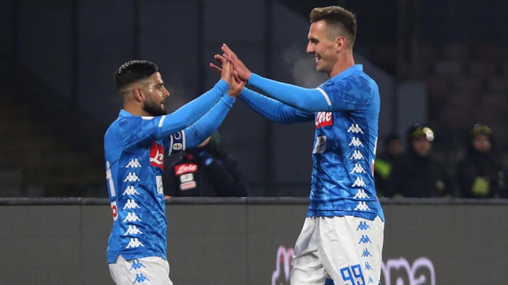Puchar Włoch: Napoli gra dalej. Milik z golem i asystą