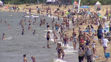 Zakaz kąpieli przy 21 nadmorskich plażach