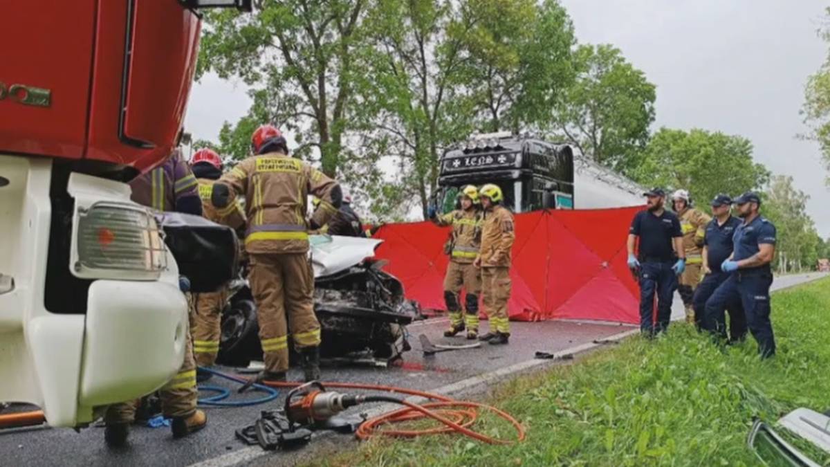 Tragiczny wypadek na Mazowszu. Nie żyją cztery osoby