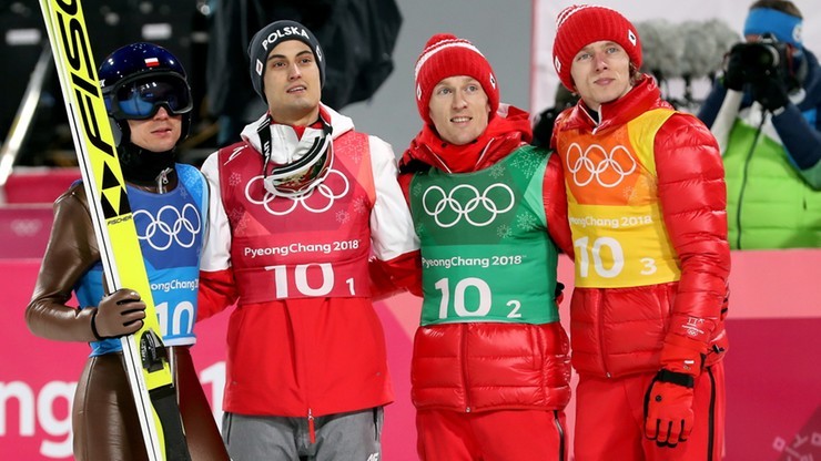 Maciej Kot, Stefan Hula, Dawid Kubacki, Kamil Stoch (skoki narciarskie)