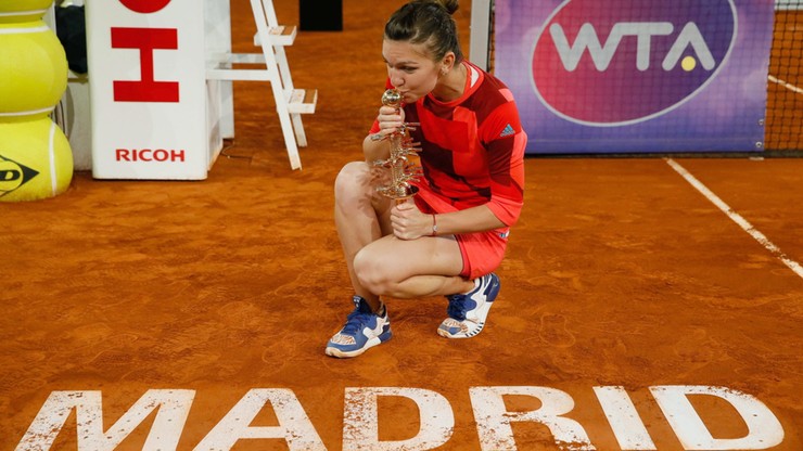 Turniej WTA w Madrycie: Triumf Halep w finale