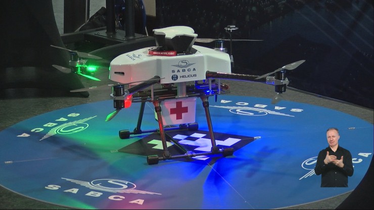 Rewolucja w transporcie medycznym. W Belgii krew dostarczą drony