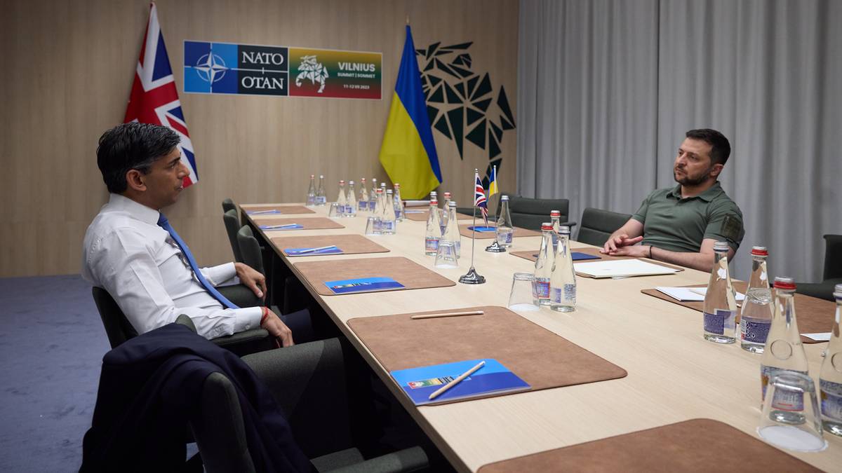 Zełenski ma nowego doradcę. To były premier Wielkiej Brytanii